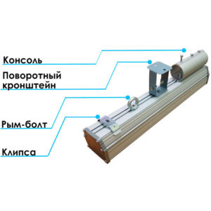 Светильник светодиодный промышленный Ares AL S -50 SM48 ECO/LUX 50Вт 6000Лм