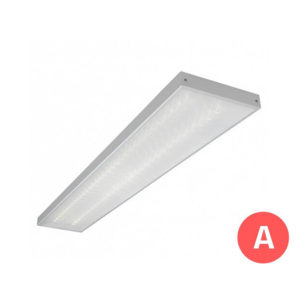 Потолочный светодиодный светильник с БАП (3 часа) LC 36-P-OFFICE PR A3 36Вт 5000К/4000К