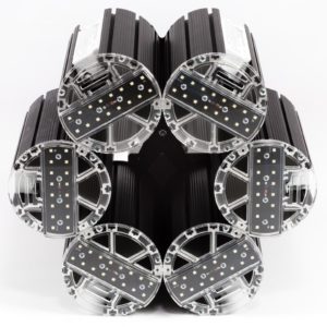 Промышленный подвесной светильник с линзами X-RAY 300 Л