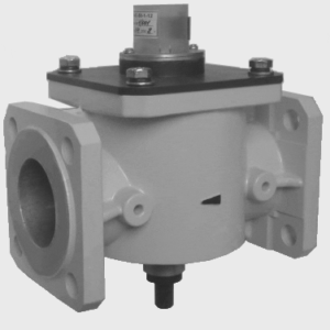 Клапан газовый мембранный электромагнитный автоматический КЗМЭФ-4-СД-50