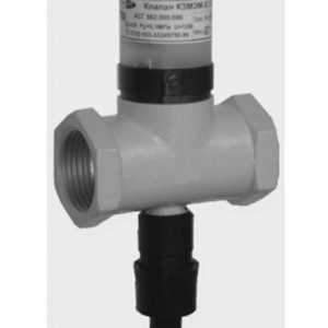 Клапан газовый мембранный электромагнитный с ручным взводом КЗМЭМ-5.1-СИ-15